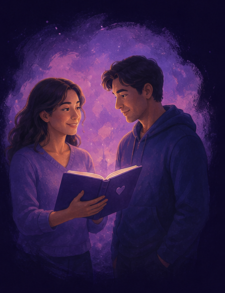 A person choosing to share their Health Journal with someone they trust